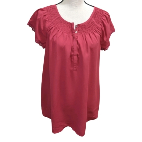 Motherhood Maternity Tops - Motherhood Maternity Raspberry Size Medium blouse